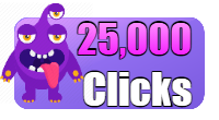 25,000 Targeted Clicks